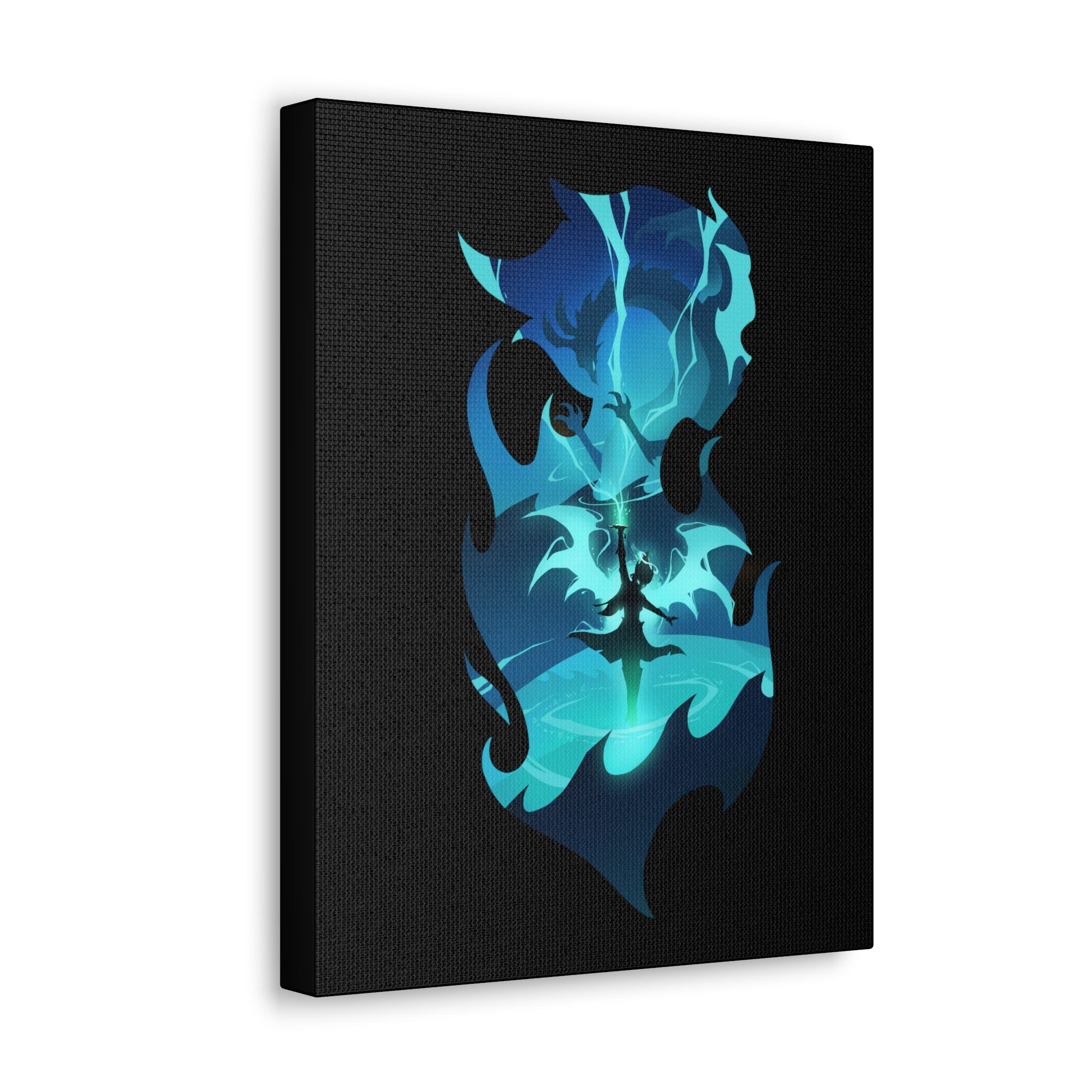 SORCERER CLASS SILHOUETTE CANVAS GALLERY WRAPS