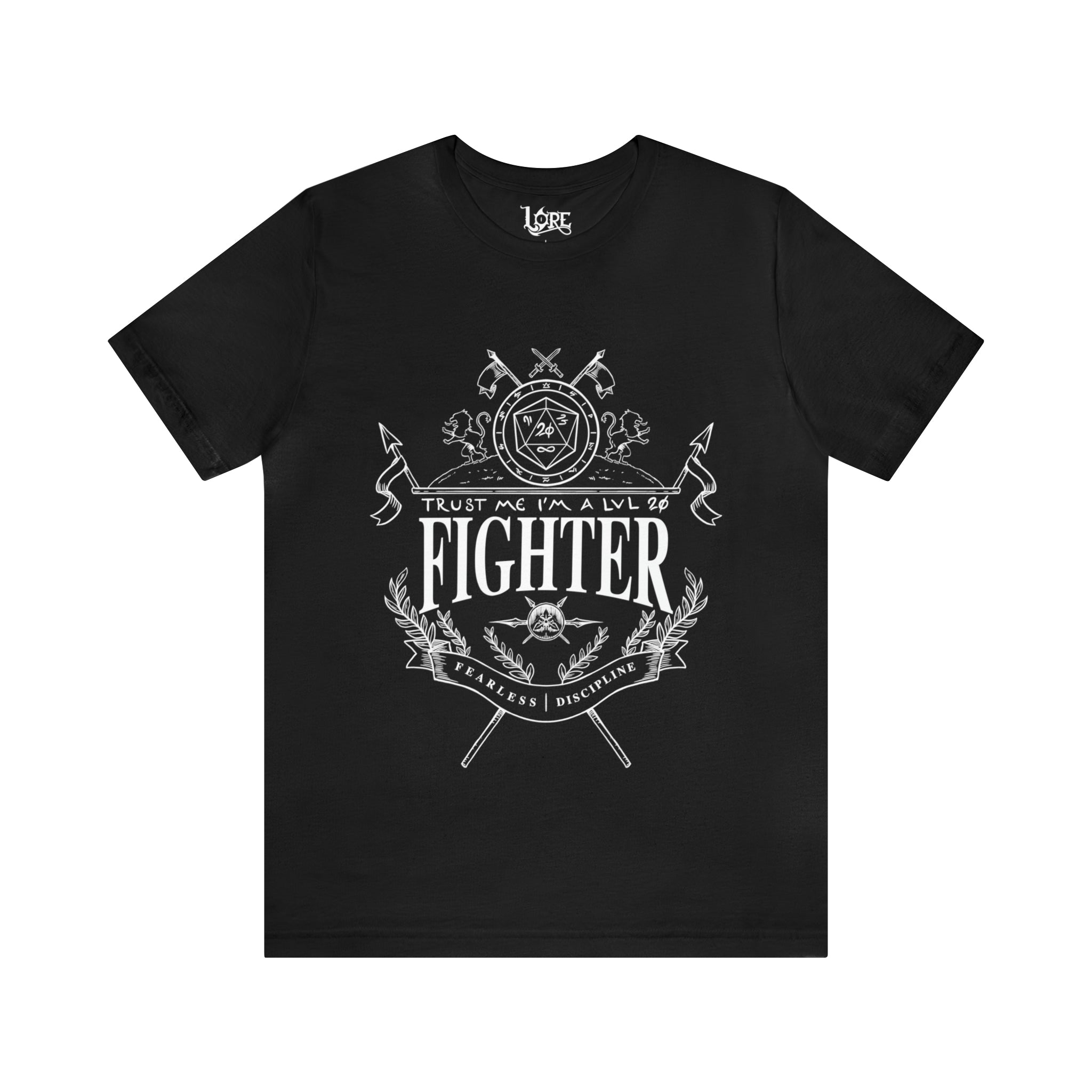 TRUST ME I'M A LEVEL 20 FIGHTER T-SHIRT