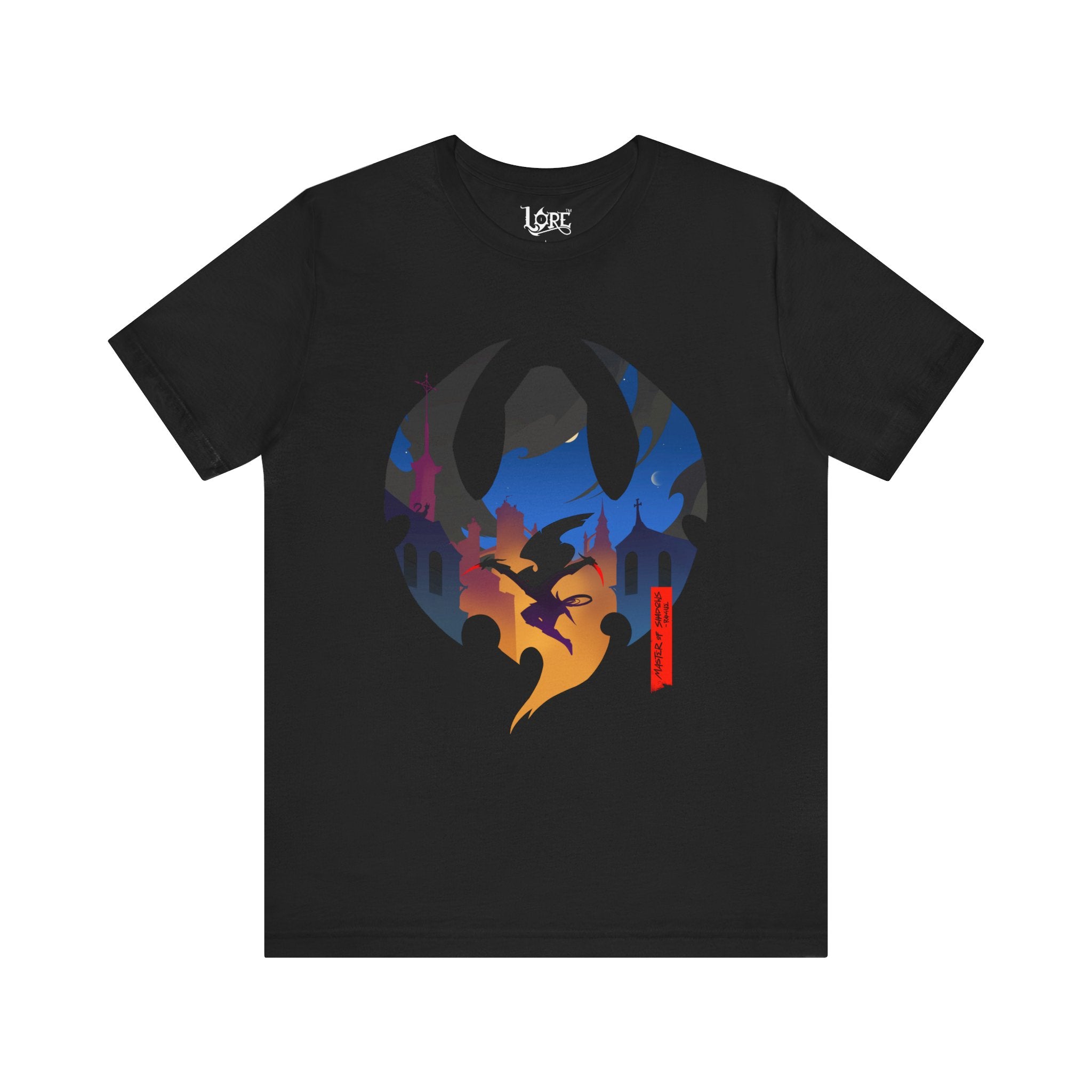 ROGUE CLASS SILHOUETTE T-SHIRT - RED BANNER EDITION