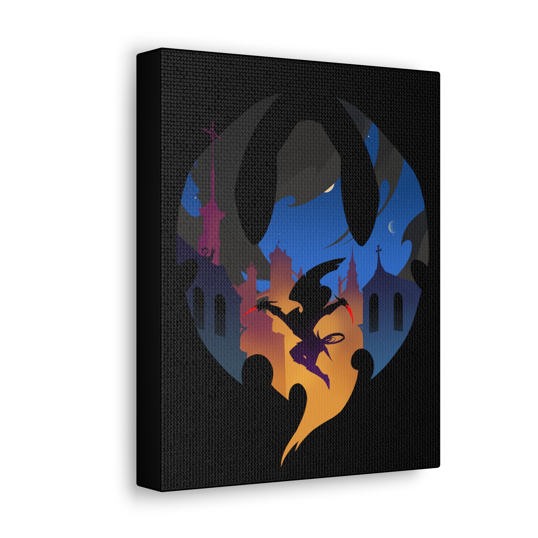 ROGUE CLASS SILHOUETTE CANVAS GALLERY WRAPS