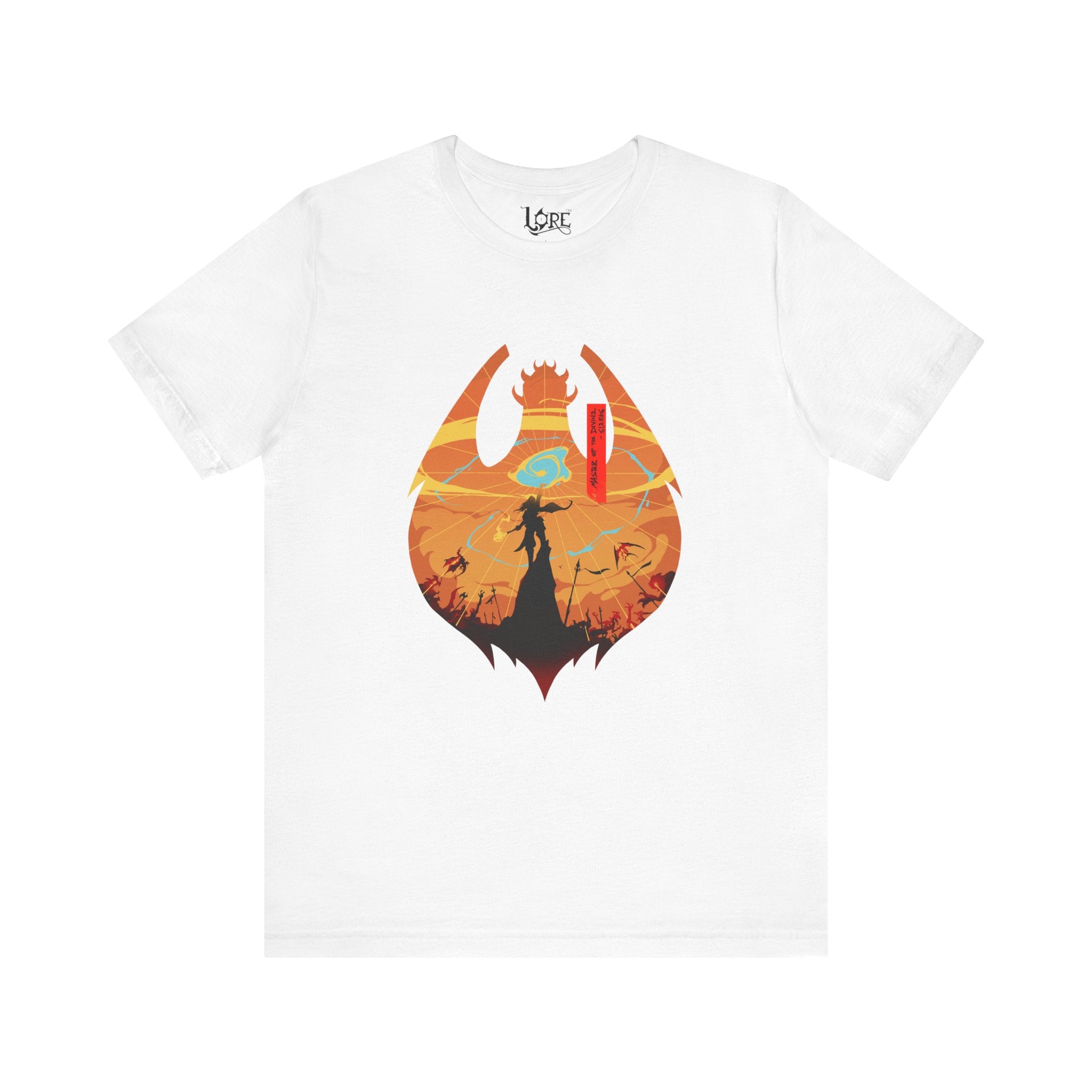 CLERIC CLASS SILHOUETTE T-SHIRT - RED BANNER EDITION