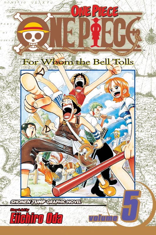 One Piece, Vol. 5 by Eiichiro  Oda: Paperback; 200 pages / English