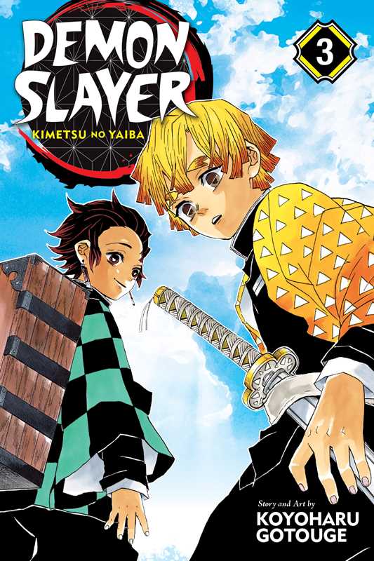 Demon Slayer: Kimetsu no Yaiba, Vol. 3 by Koyoharu Gotouge: Paperback; 192 pages / English