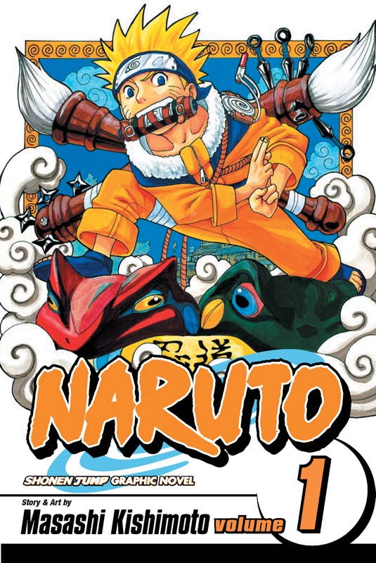 Naruto, Vol. 1 by Masashi  Kishimoto: Paperback; 192 pages / English