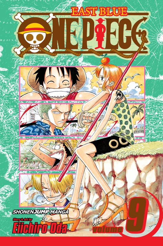 One Piece, Vol. 9 by Eiichiro  Oda: Paperback; 208 pages / English