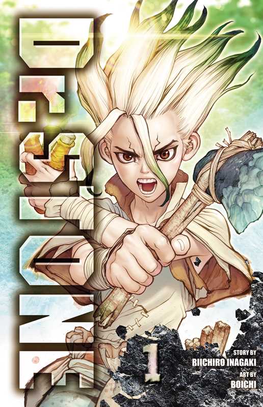 Dr. STONE, Vol. 1 by Riichiro Inagaki: Paperback; 200 pages / English