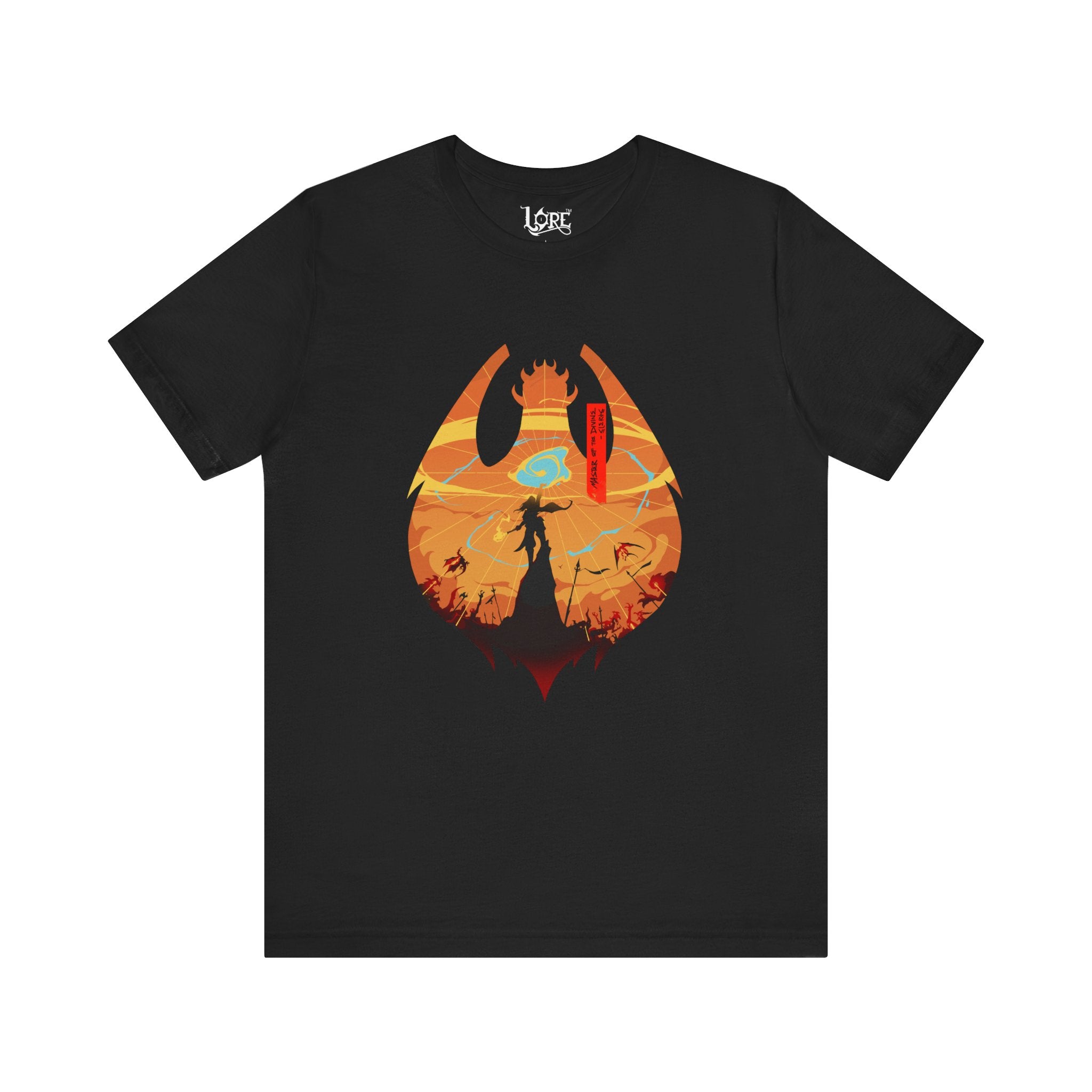 CLERIC CLASS SILHOUETTE T-SHIRT - RED BANNER EDITION