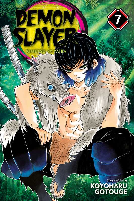 Demon Slayer: Kimetsu no Yaiba, Vol. 7 by Koyoharu Gotouge: Paperback; 208 pages / English