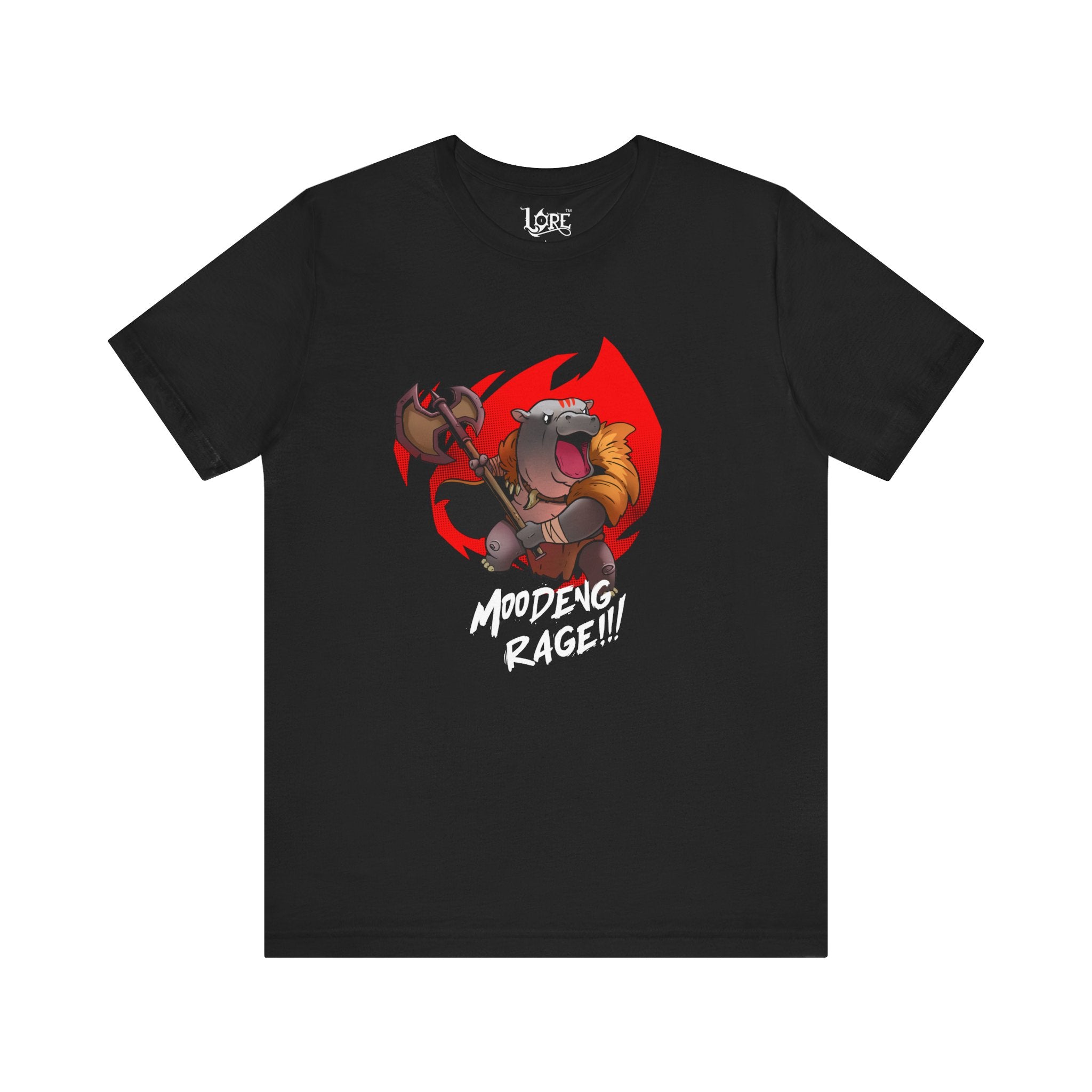 MOO DENG RAGE GRAPHIC T-SHIRT