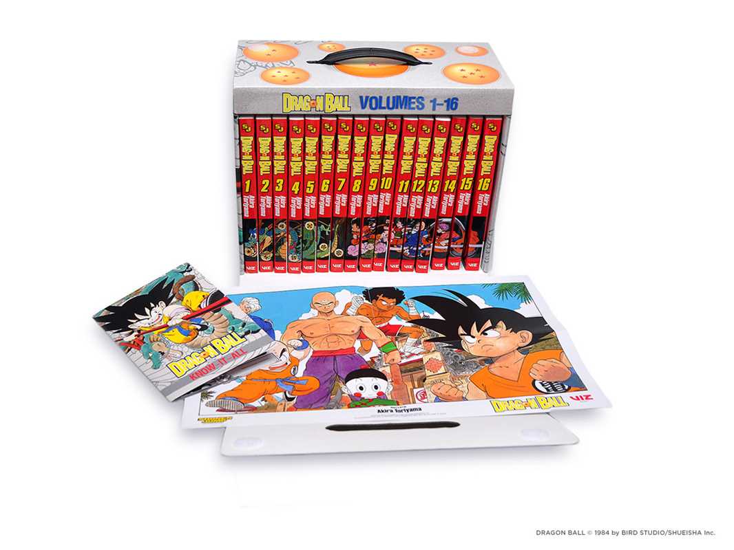 Dragon Ball Complete Box Set by Akira Toriyama: Boxed Set/Slip Cased/Casebound; 3112 pages / English