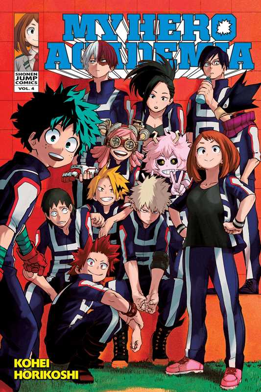 My Hero Academia, Vol. 4 by Kohei Horikoshi: Paperback; 192 pages / English