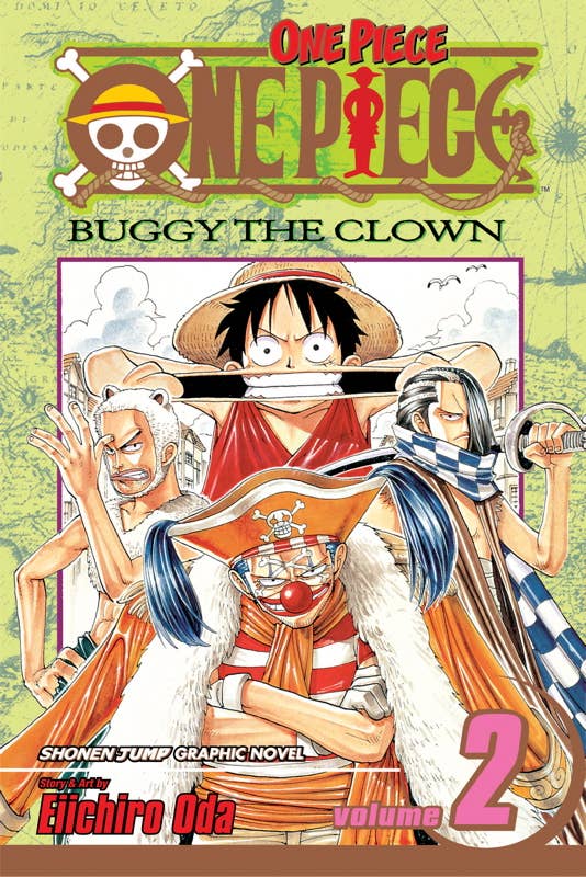 One Piece, Vol. 2 by Eiichiro  Oda: Paperback; 200 pages / English