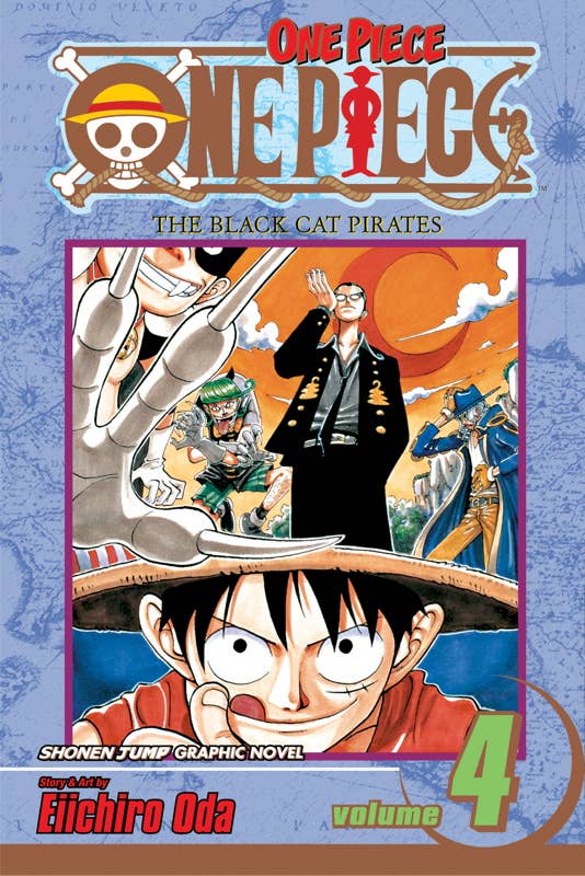 One Piece, Vol. 4 by Eiichiro  Oda: Paperback; 208 pages / English