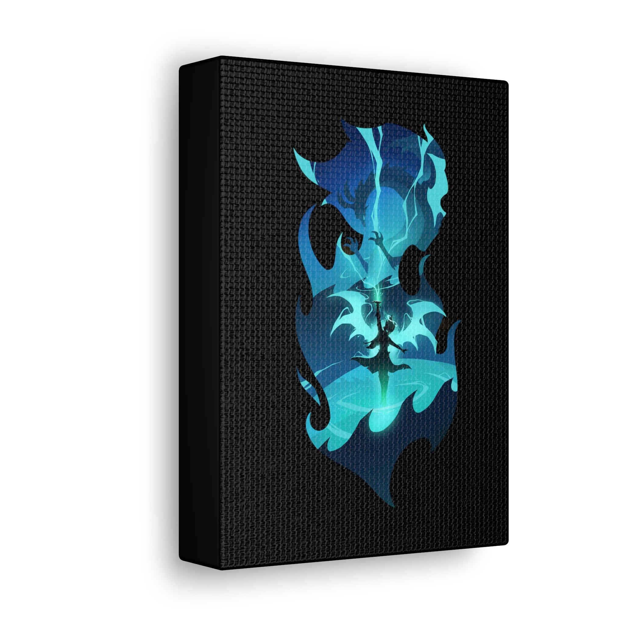 SORCERER CLASS SILHOUETTE CANVAS GALLERY WRAPS