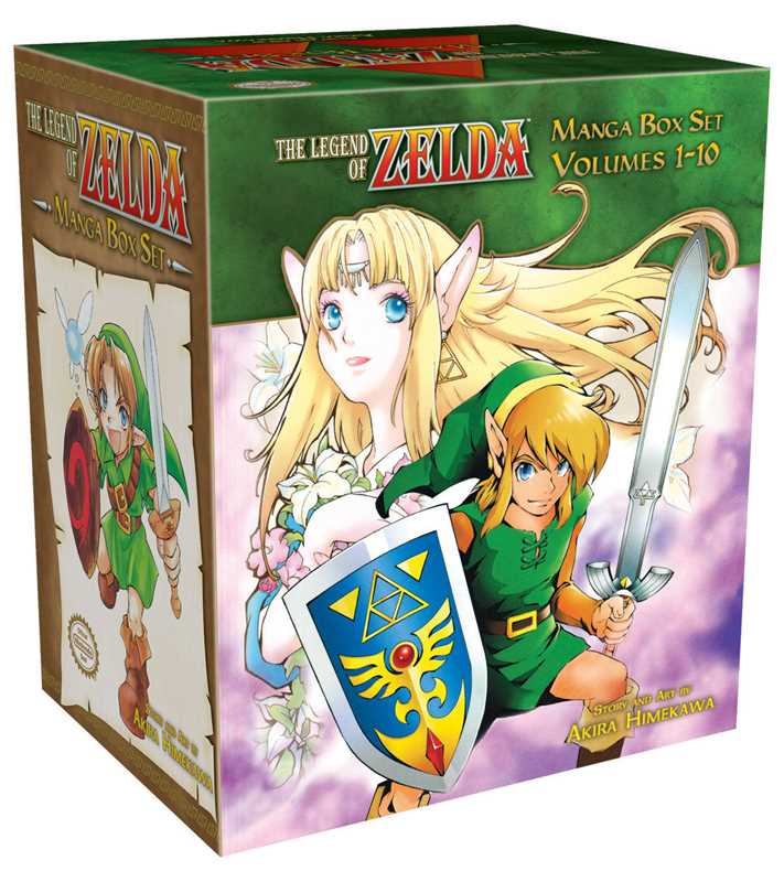 Legend of Zelda Complete Box Set by Akira  Himekawa: Boxed Set/Slip Cased/Casebound; 1968 pages / English