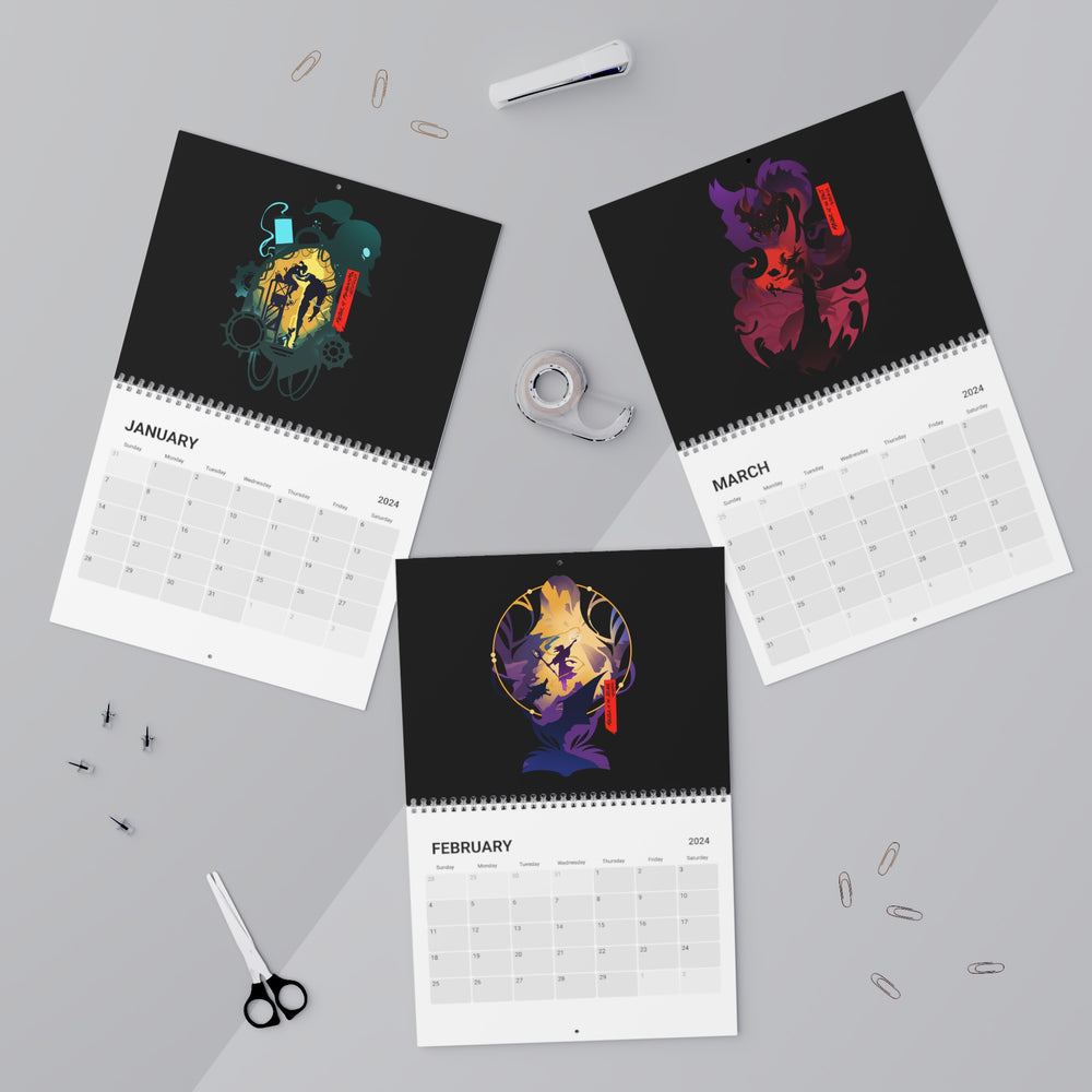 LORE CLASS SILHOUETTE 2024 CALENDAR