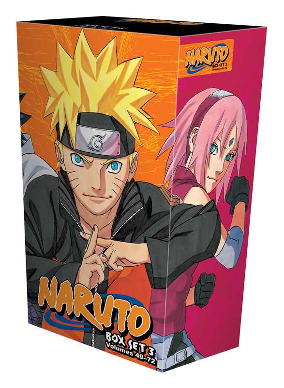 Naruto Box Set 3 by Masashi  Kishimoto: Boxed Set/Slip Cased/Casebound; 6688 pages / English