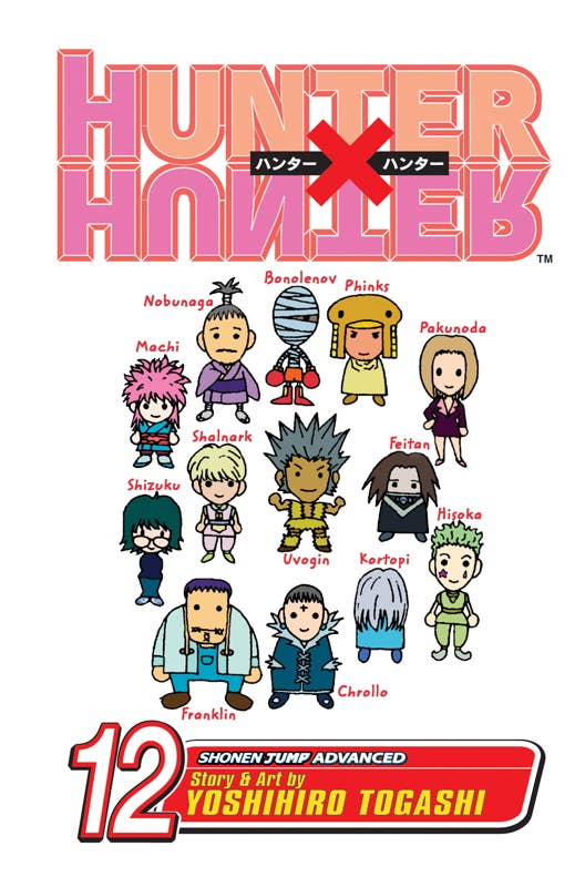 Hunter x Hunter, Vol. 12 by Yoshihiro Togashi: Paperback; 192 pages / English