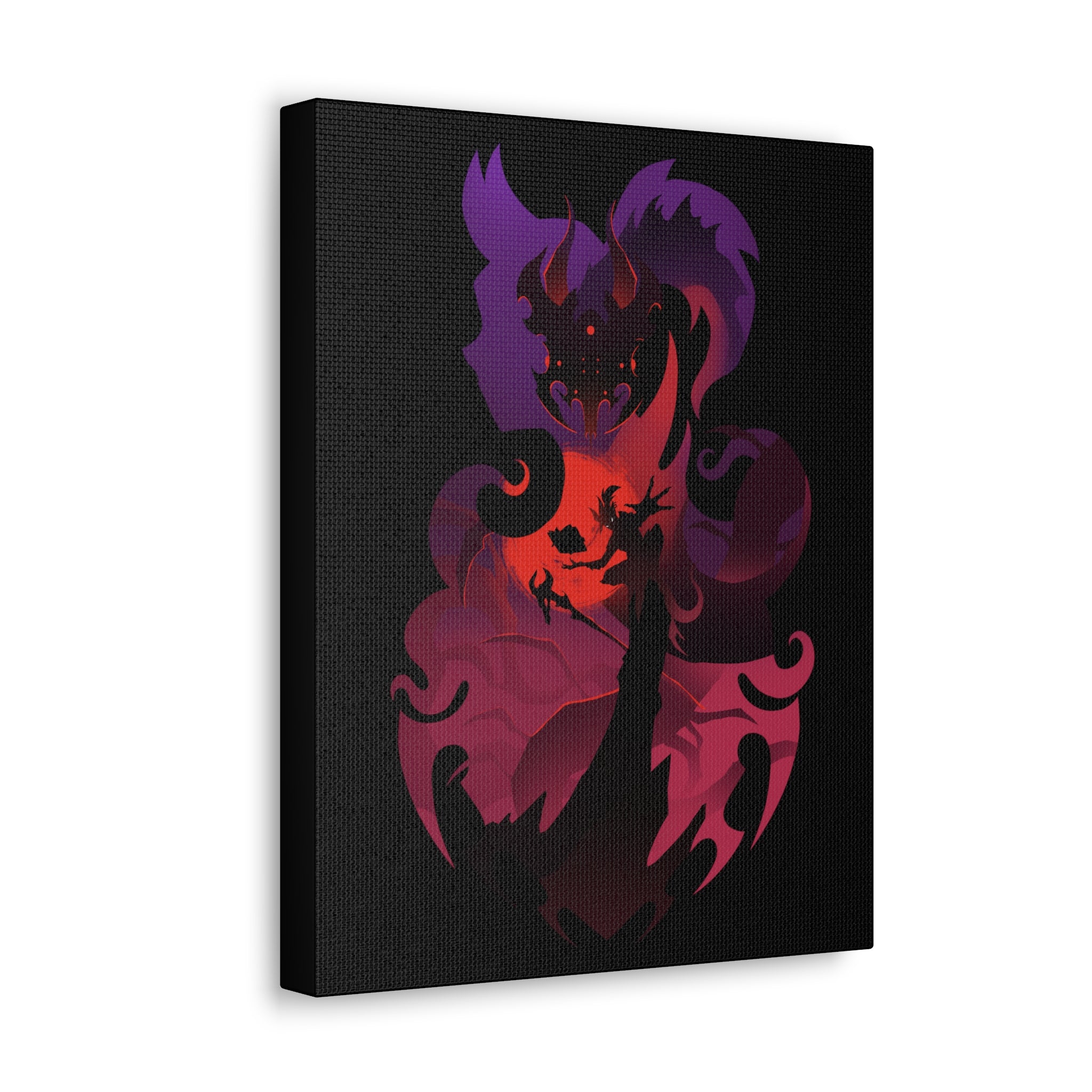 WARLOCK CLASS SILHOUETTE CANVAS GALLERY WRAPS