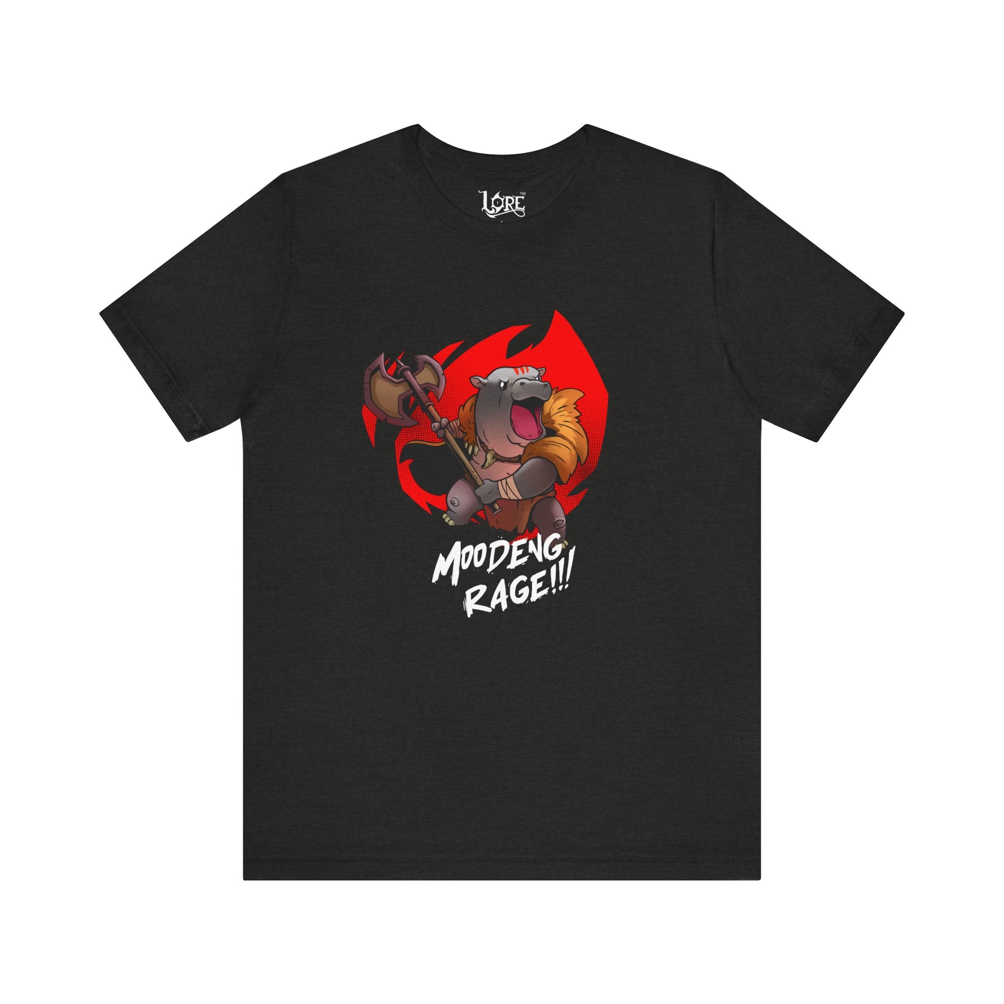 MOO DENG RAGE GRAPHIC T-SHIRT