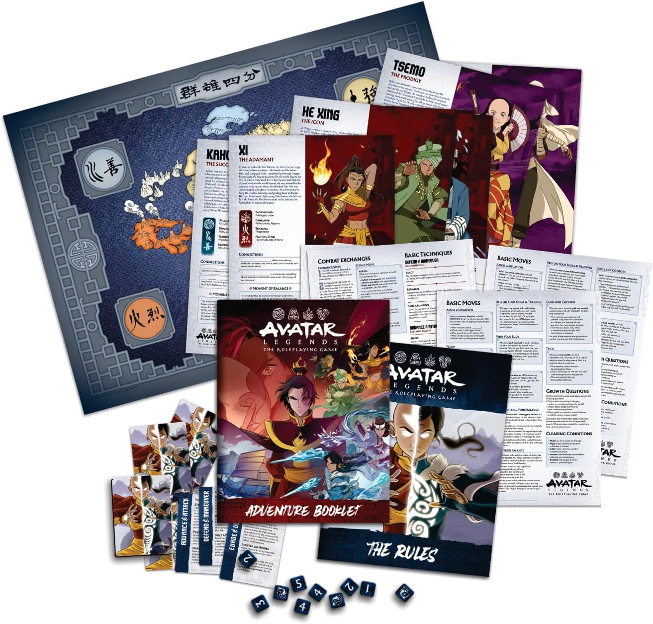 Avatar Legends Role Playing Game (RPG) Starter Set