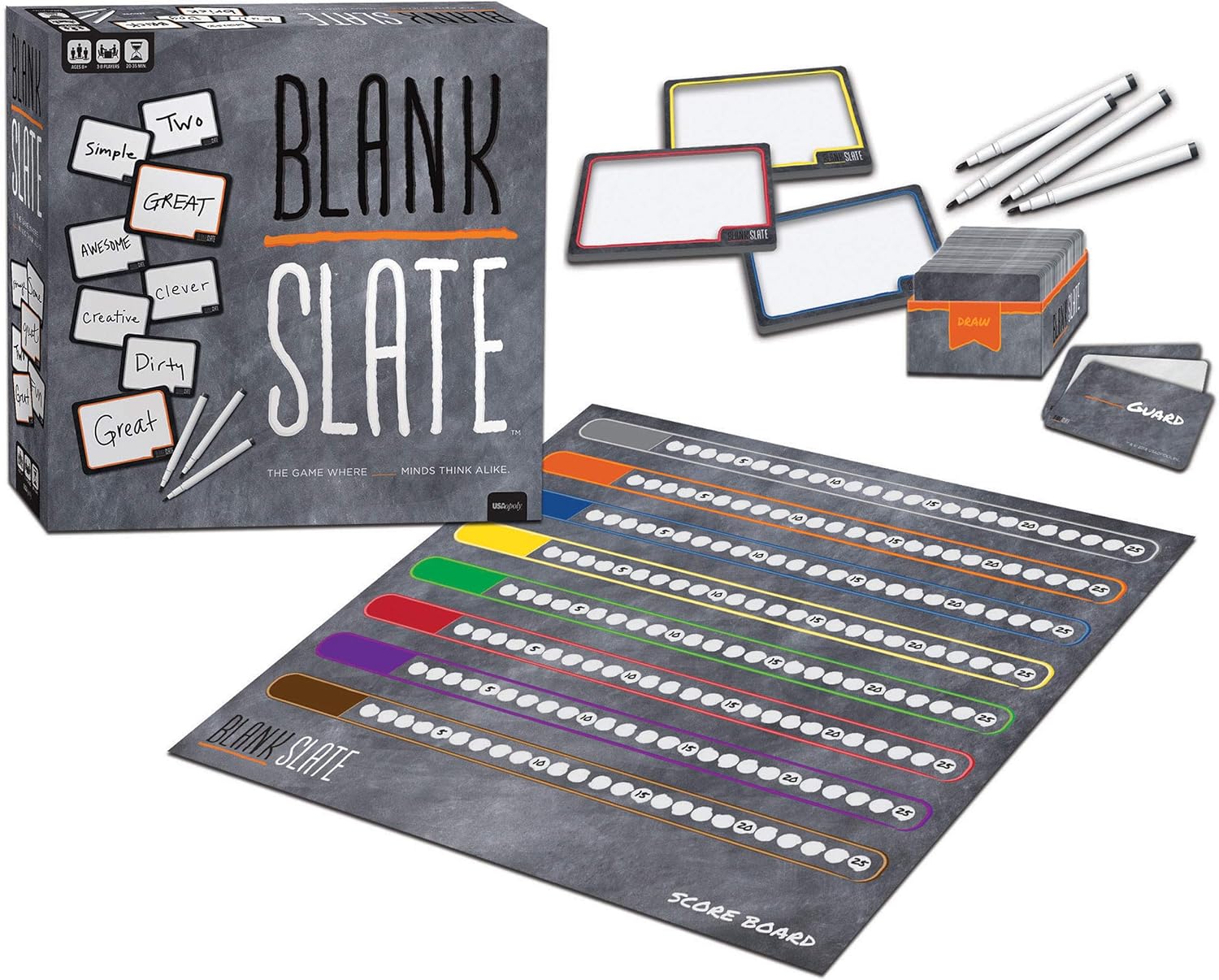 BLANK SLATE Board Game