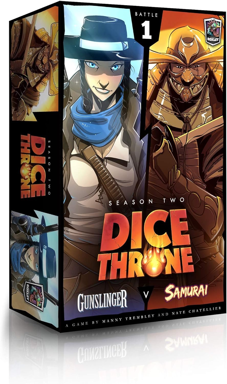 Gunslinger vs Samurai - Dice Throne: Season Two Board Game