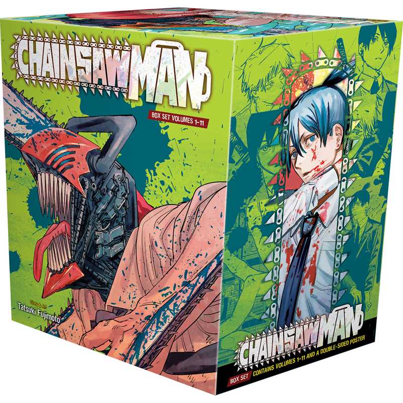 Chainsaw Man Box Set by Tatsuki Fujimoto: Boxed Set/Slip Cased/Casebound / English