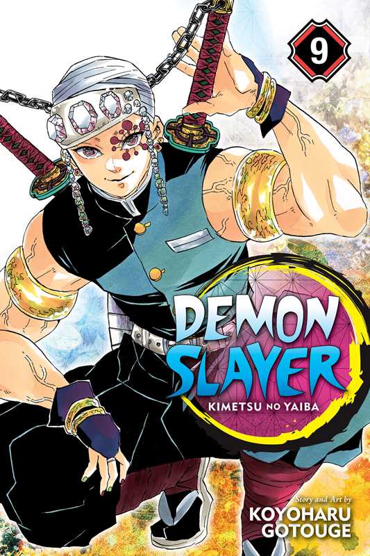 Demon Slayer: Kimetsu no Yaiba, Vol. 9 by Koyoharu Gotouge: Paperback; 192 pages / English