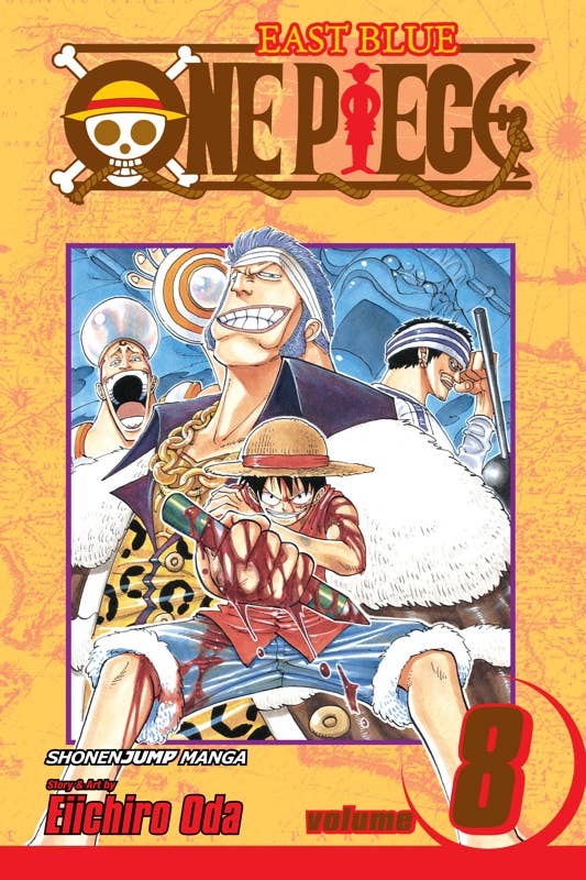 One Piece, Vol. 8 by Eiichiro  Oda: Paperback; 192 pages / English