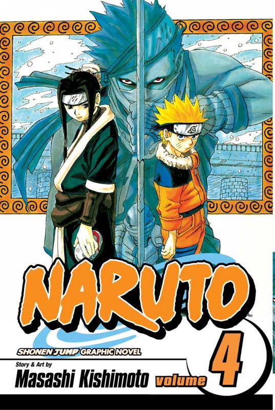 Naruto, Vol. 4 by Masashi  Kishimoto: Paperback; 184 pages / English