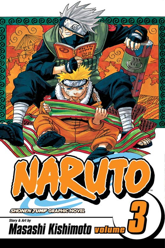 Naruto, Vol. 3 by Masashi  Kishimoto: Paperback; 208 pages / English