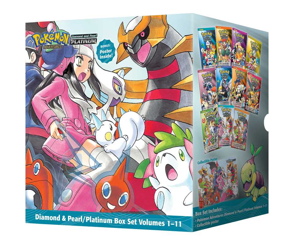 Pokémon Adventures Diamond & Pearl / Platinum Box Set by Hidenori Kusaka: Boxed Set/Slip Cased/Casebound; 2304 pages / English