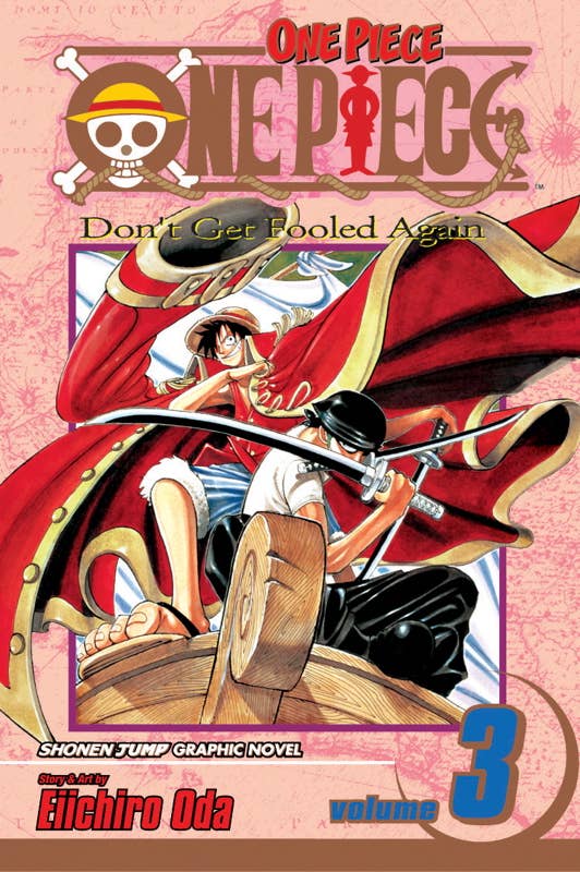 One Piece, Vol. 3 by Eiichiro  Oda: Paperback; 200 pages / English