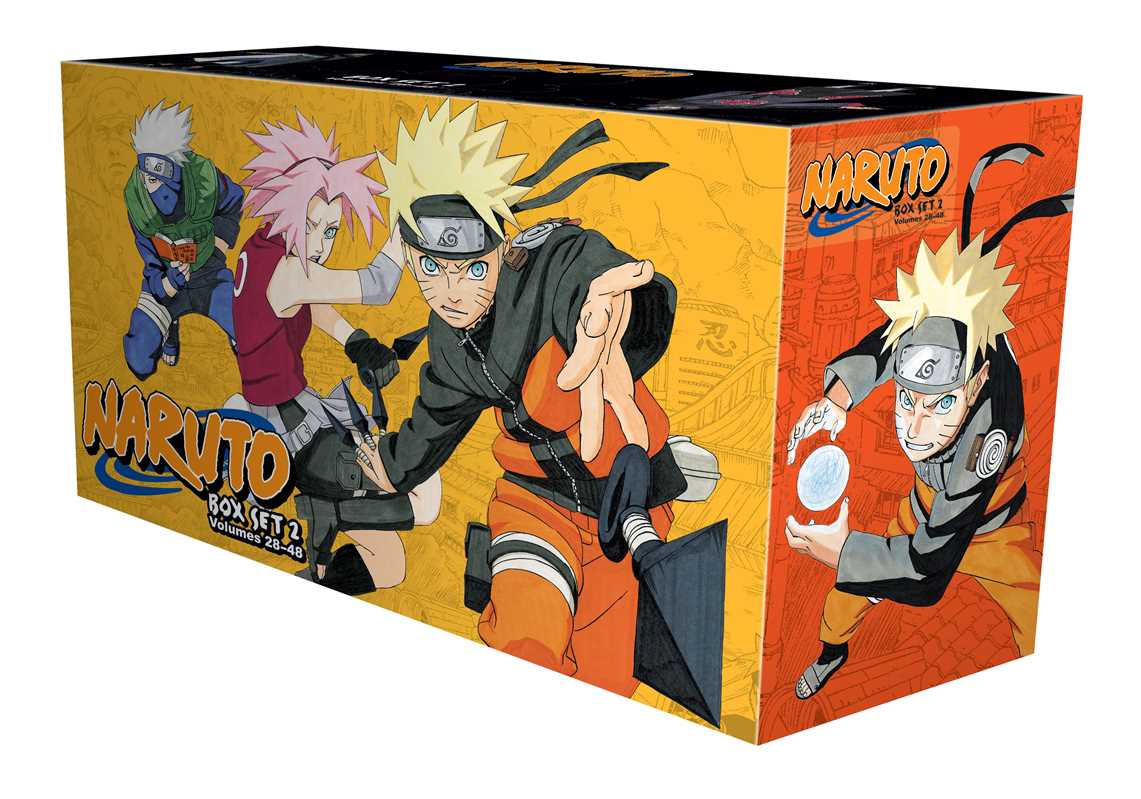 Naruto Box Set 2 by Masashi  Kishimoto: Boxed Set/Slip Cased/Casebound; 4168 pages / English