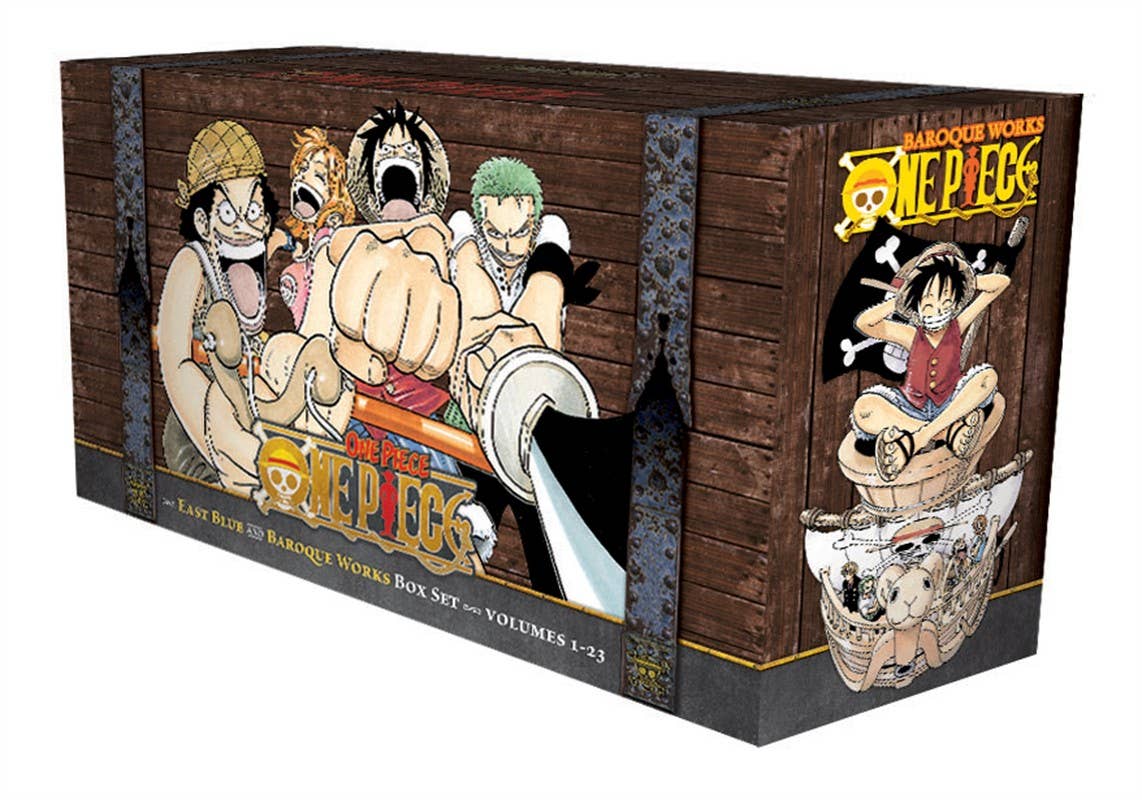 One Piece Box Set 1: East Blue and Baroque Works by Eiichiro  Oda: Boxed Set/Slip Cased/Casebound; 4720 pages / English