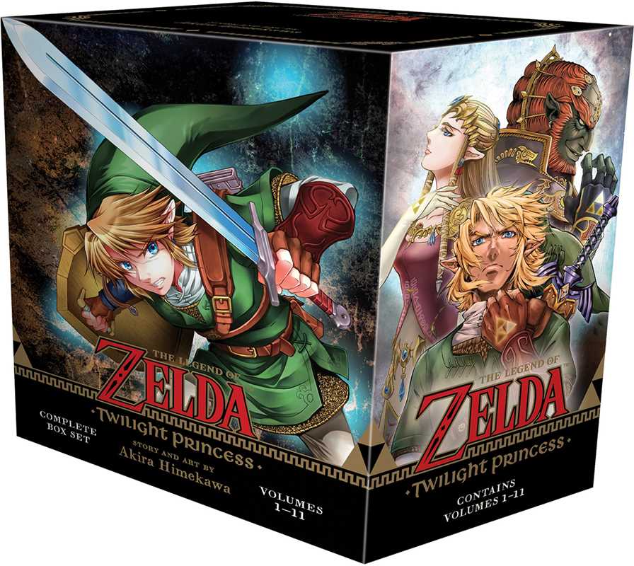 Legend of Zelda: Twilight Princess Complete Box Set by Akira  Himekawa: Paperback; 2040 pages / English