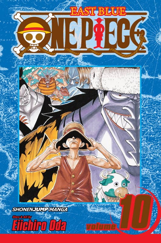 One Piece, Vol. 10 by Eiichiro  Oda: Paperback; 192 pages / English