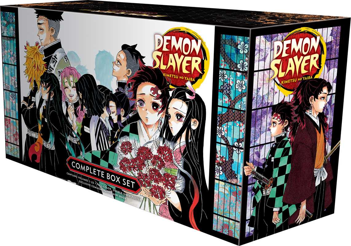 Demon Slayer: Kimetsu no Yaiba Complete Box Set by Koyoharu Gotouge: Paperback; 4496 pages / English