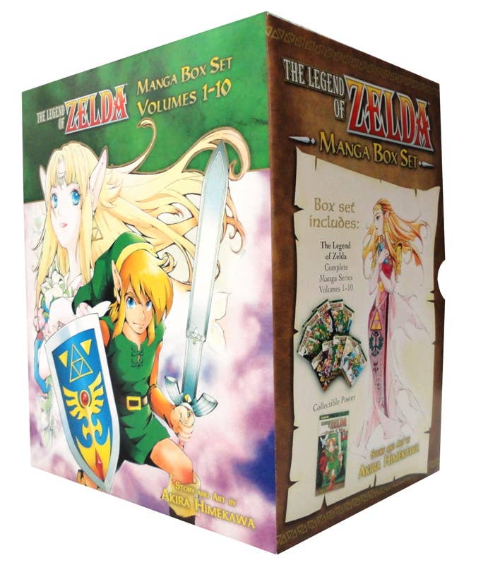 Legend of Zelda Complete Box Set by Akira  Himekawa: Boxed Set/Slip Cased/Casebound; 1968 pages / English